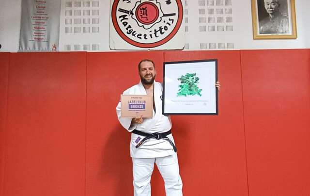 Mise à l'honneur de Morgan et du Judo club Marguerittois